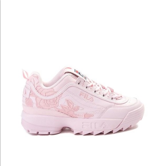 fila disruptor 2 embroidery white